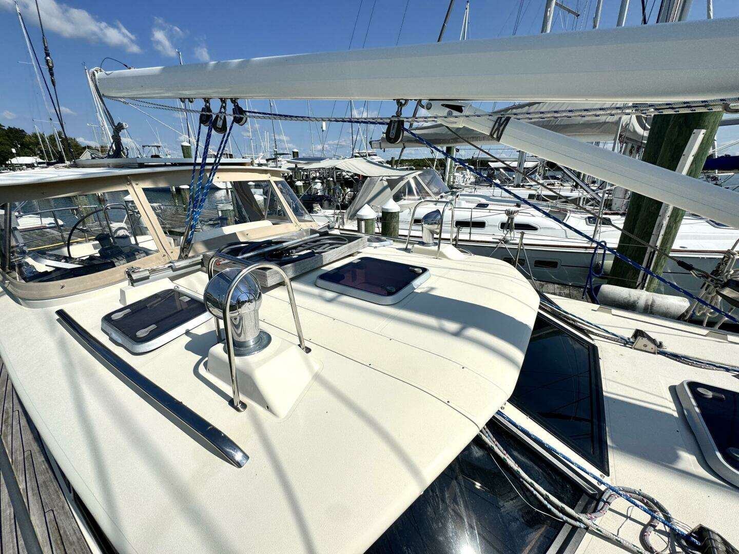 1999 Bowman 48 Aft Cockpit - Image 82