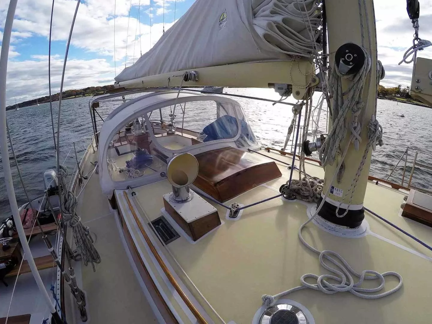 1986 Cherubini 48 Staysail Schooner - Image 19