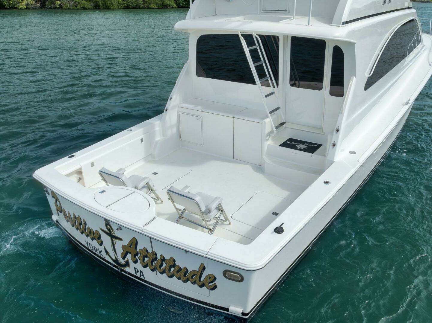 2004 Ocean Yachts 57 Enclosed Bridge Convertible - Image 37
