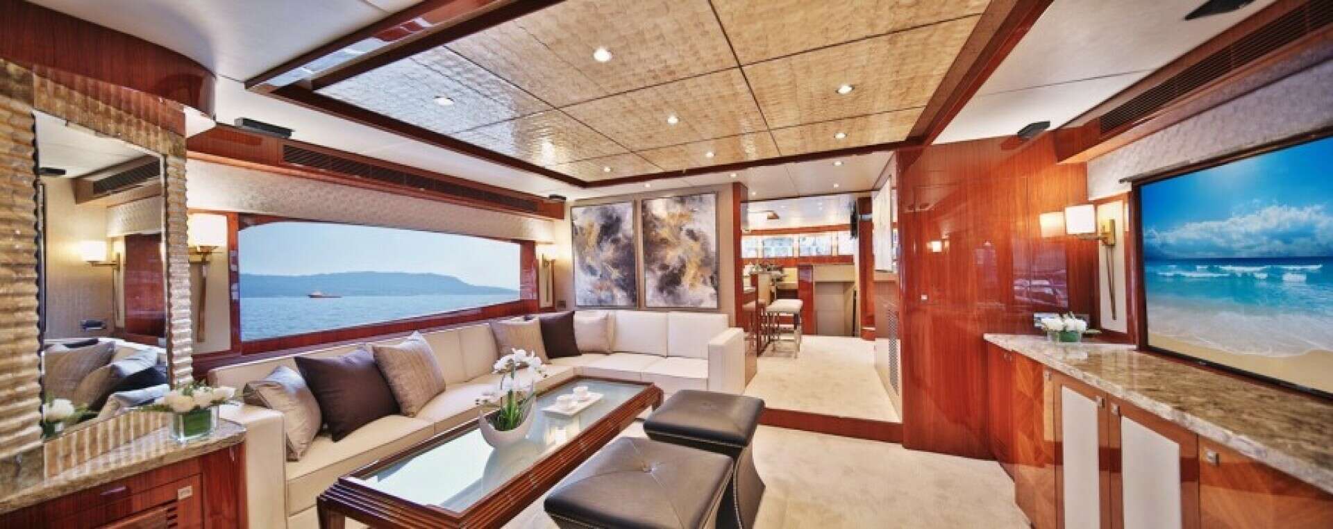 2027 Johnson Flybridge w/Hydraulic Platform - Image 2