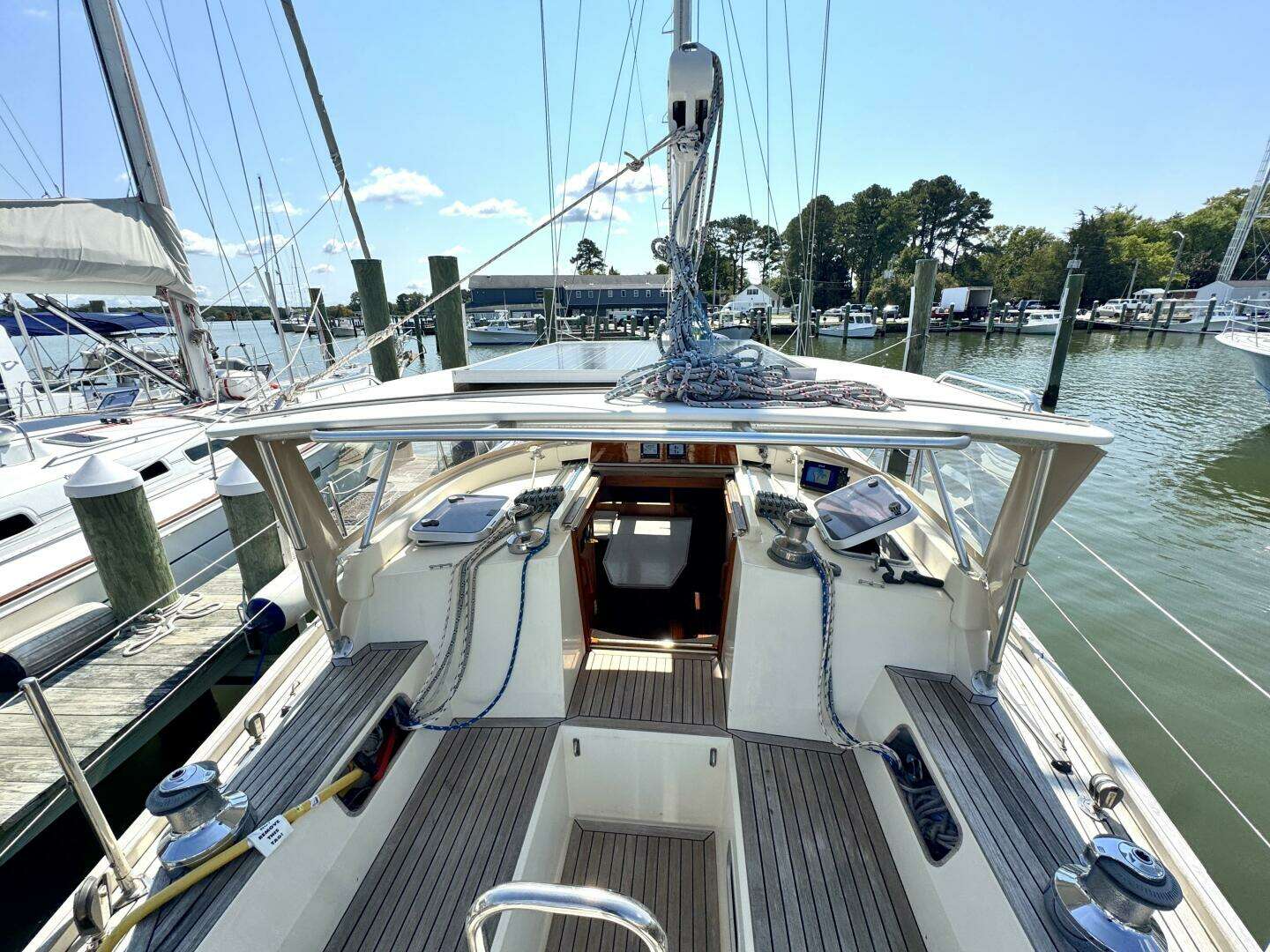1999 Bowman 48 Aft Cockpit - Image 89