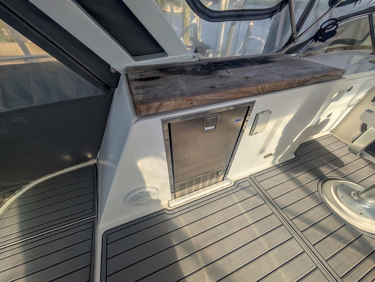 1987 Bluewater Yachts 51 Coastal Cruiser Cockpit - Image 14