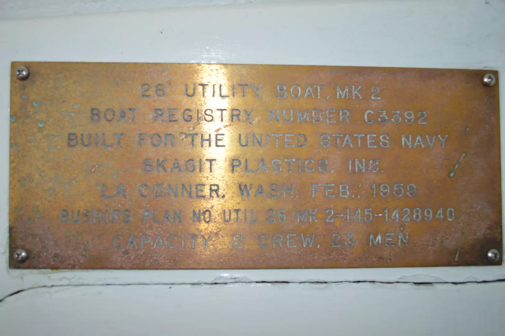 1958 Custom 26' Utility Launch MK-2 - Image 2