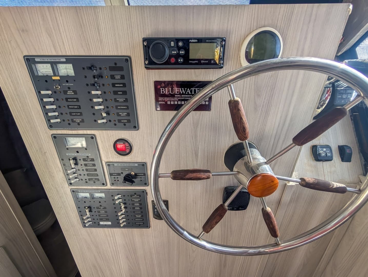 1987 Bluewater Yachts 51 Coastal Cruiser Cockpit - Image 21
