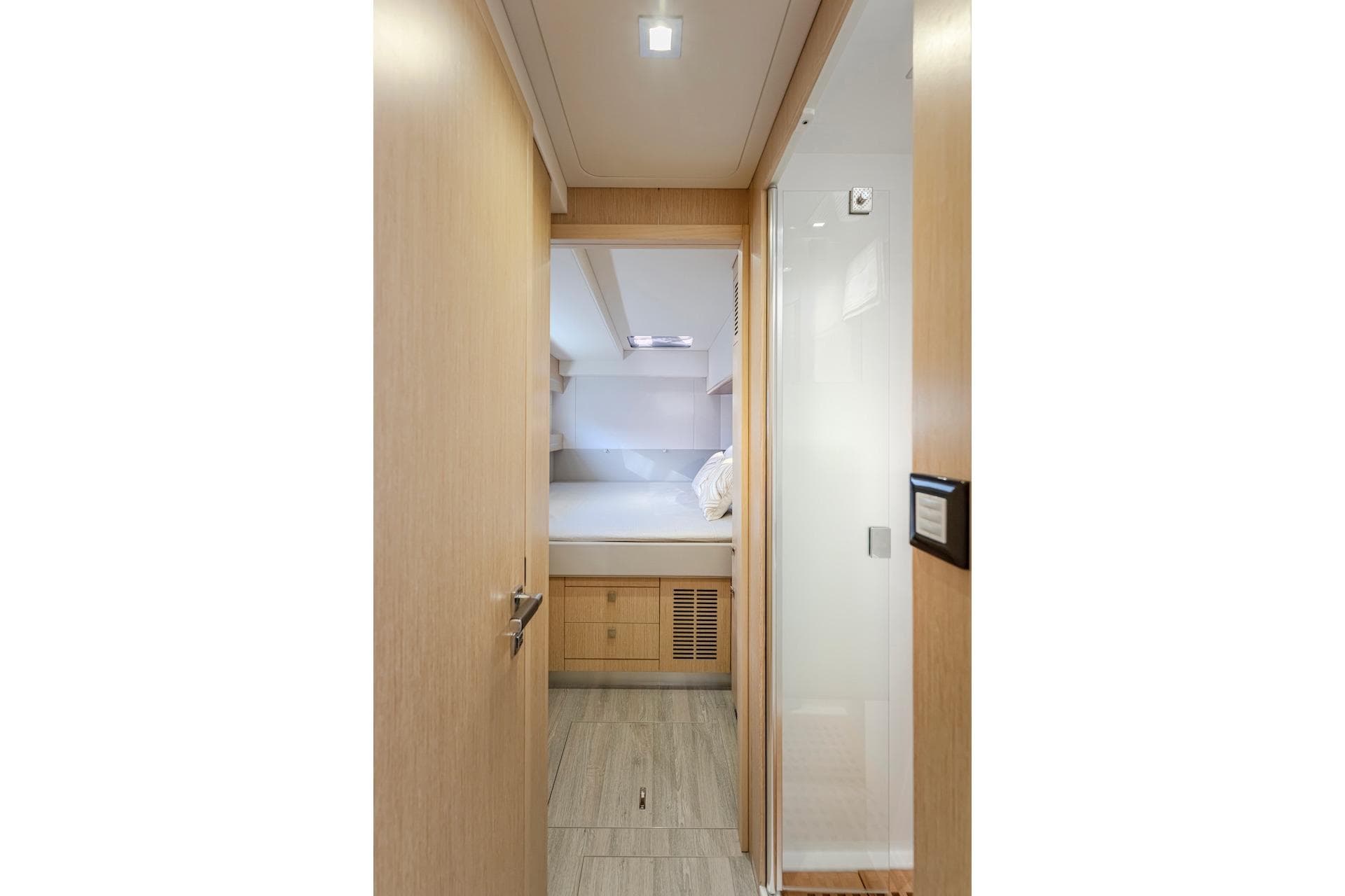 Interior of Privilege Signature 510 yacht, year 2025.