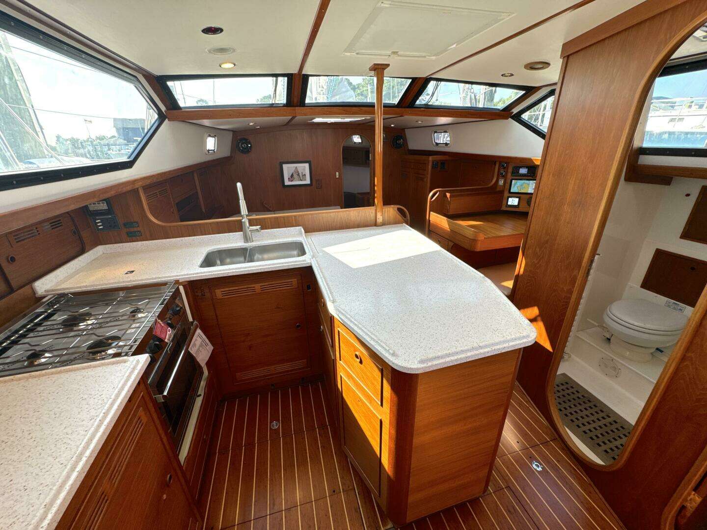 1999 Bowman 48 Aft Cockpit - Image 42