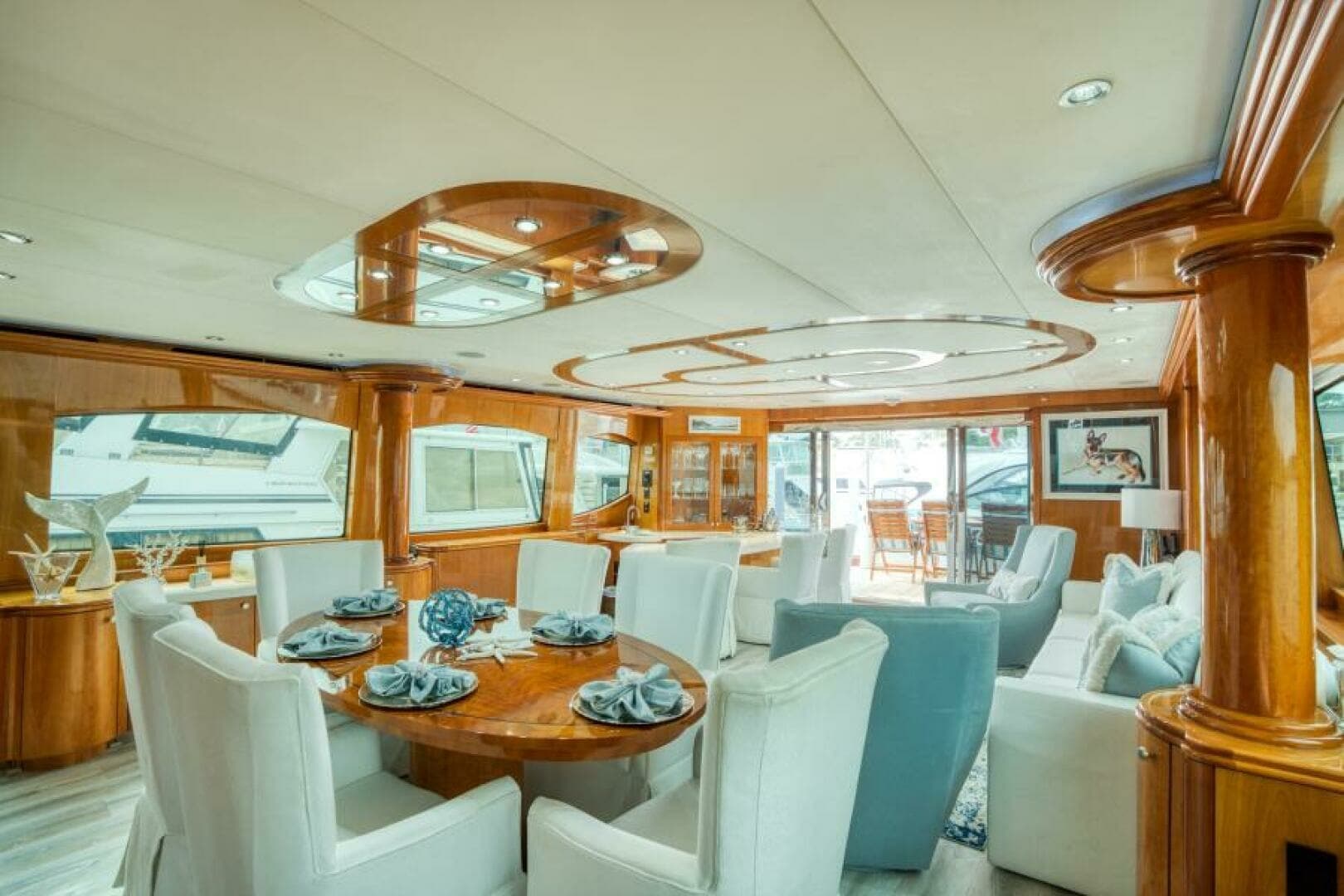2007 Hatteras 80 Enclosed Bridge - Image 6