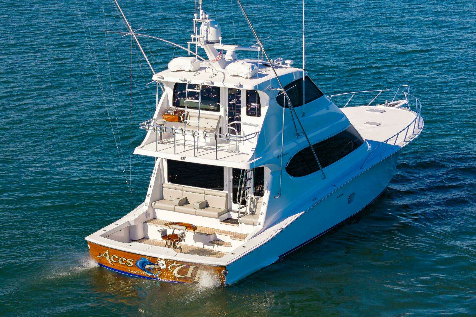 2008 Hatteras 64 Enclosed Bridge - Image 81