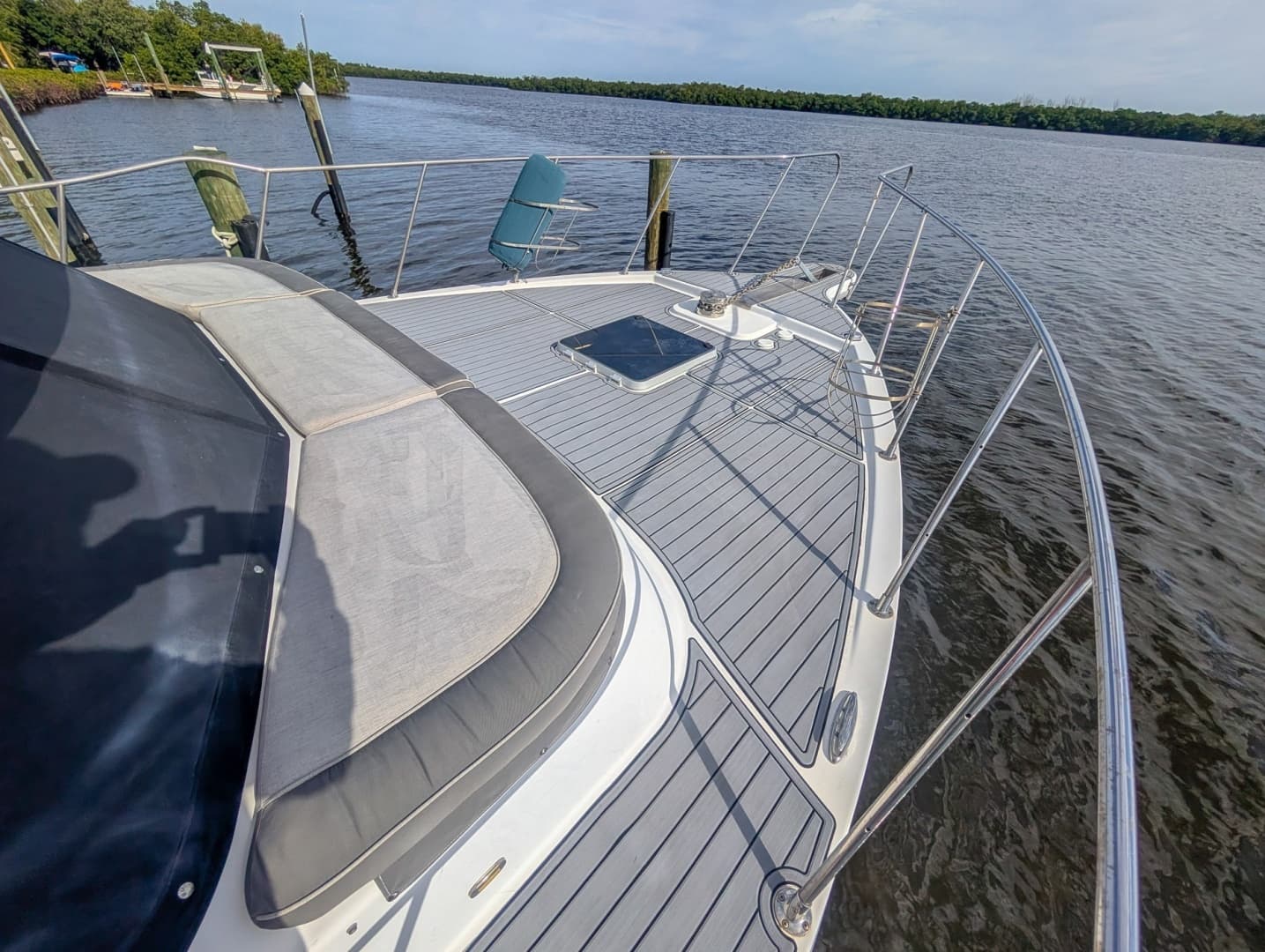 1987 Bluewater Yachts 51 Coastal Cruiser Cockpit - Image 6