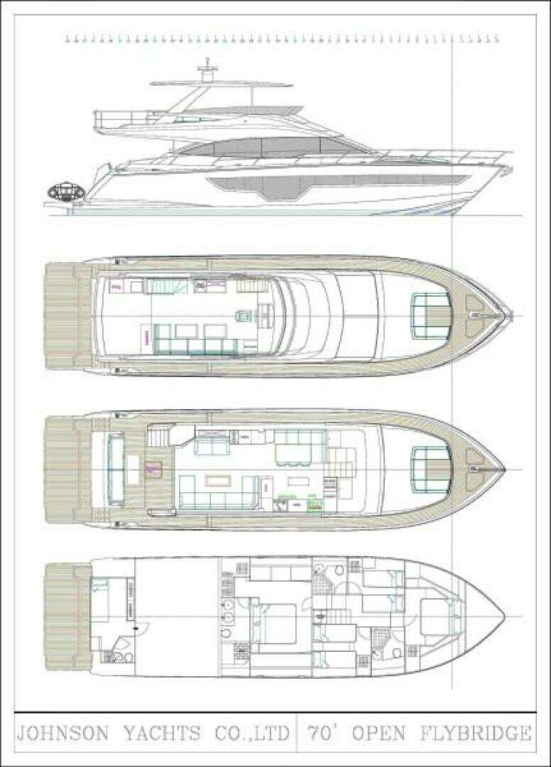 2026 Johnson Flybridge Motor Yacht - Image 12