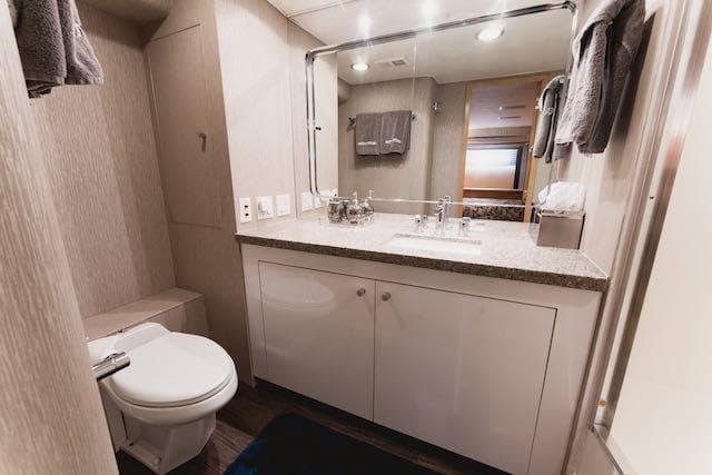 En suite Bath for VIP Stateroom