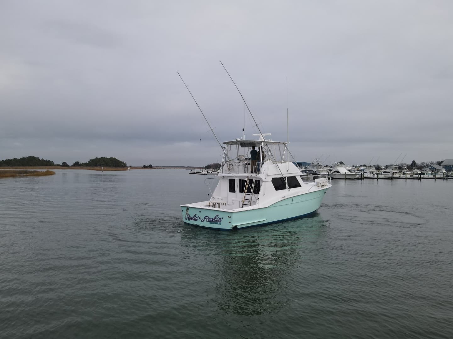 1989 Hatteras 52 Convertible - Image 4