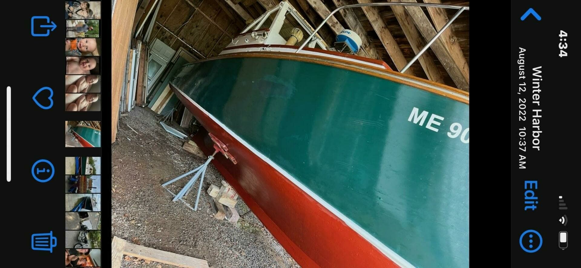 1960 Bunker and Ellis Downeast Bass Boat - Image 40