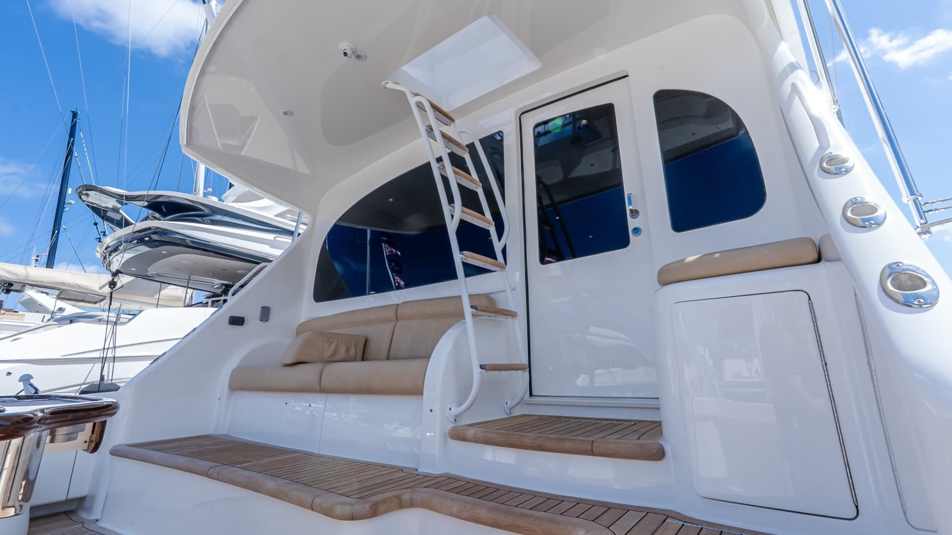 2017 Viking 62 Enclosed Bridge - Image 9