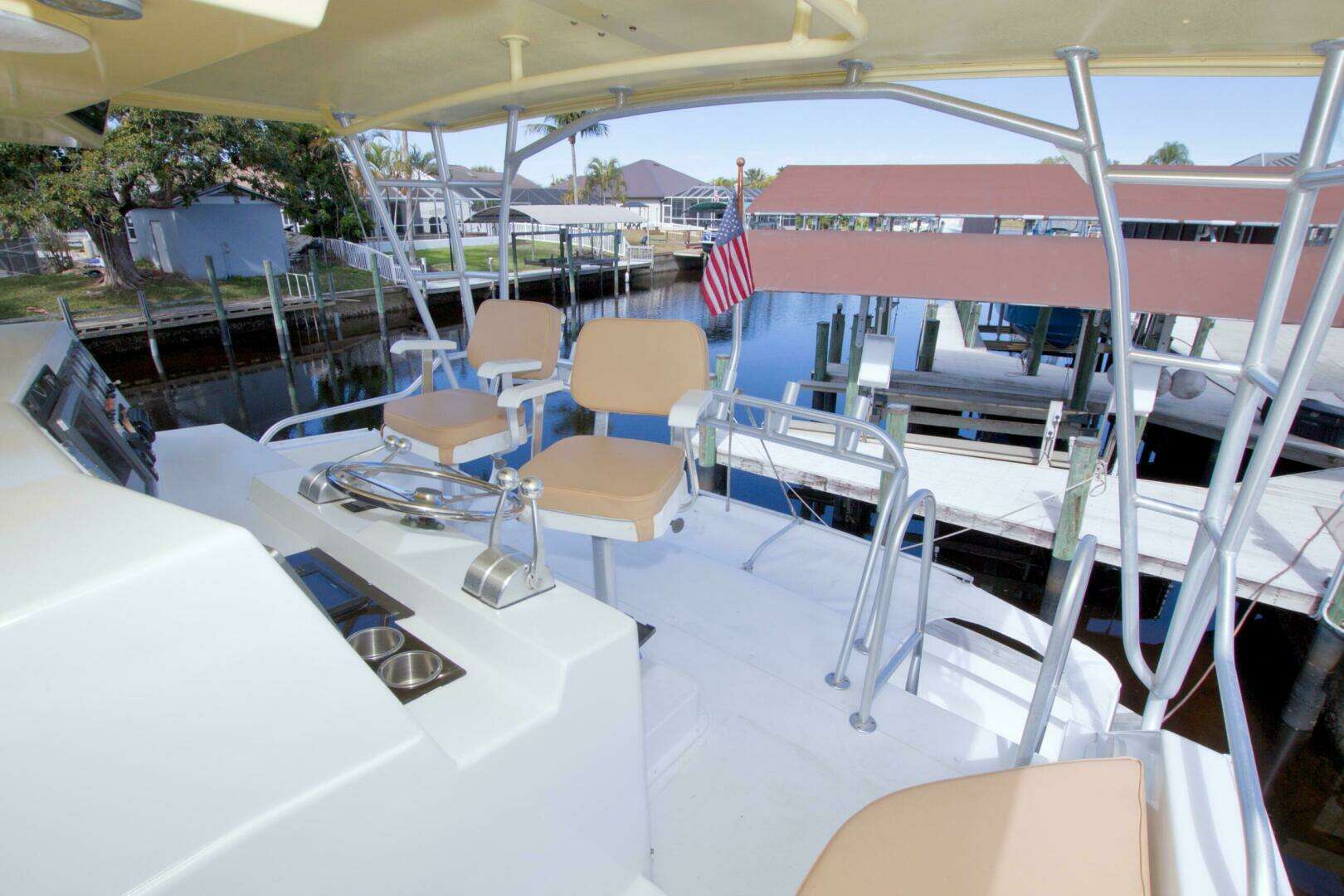 1990 Viking 53 Convertible - Image 41