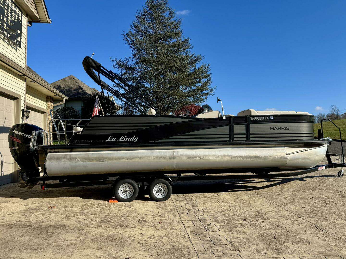 2016 Harris Grand Mariner 250 SLEC Tritoon - Image 12