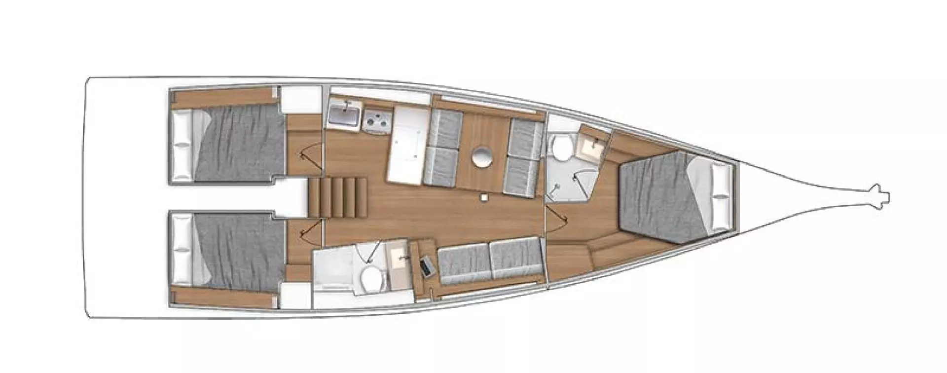 2026 Beneteau First 44 PERFORMANCE - Image 38