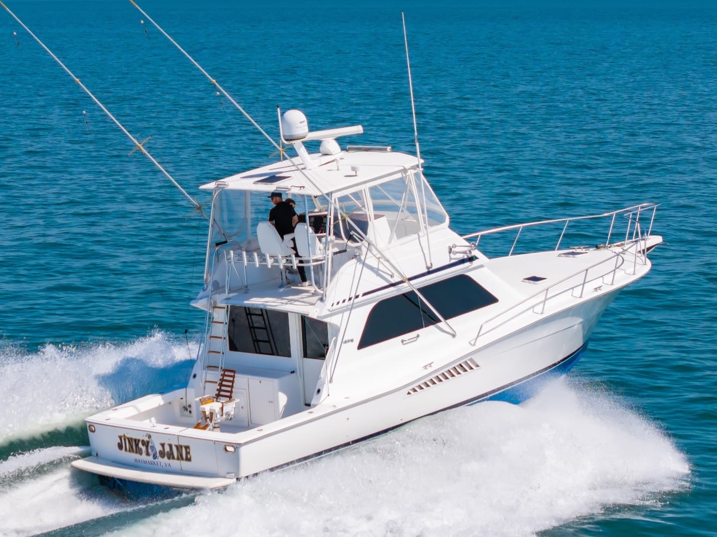 1998 Viking 47 Convertible - Image 8