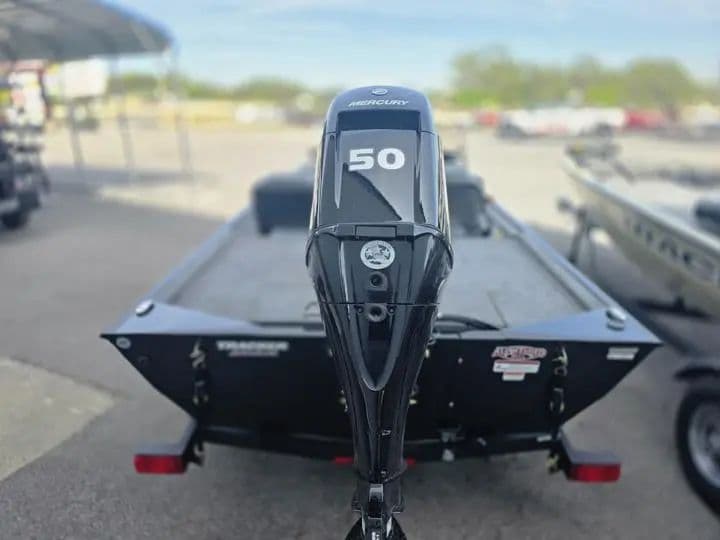2026 Tracker Bass Tracker Classic XL with Mercury 50 HP engine.