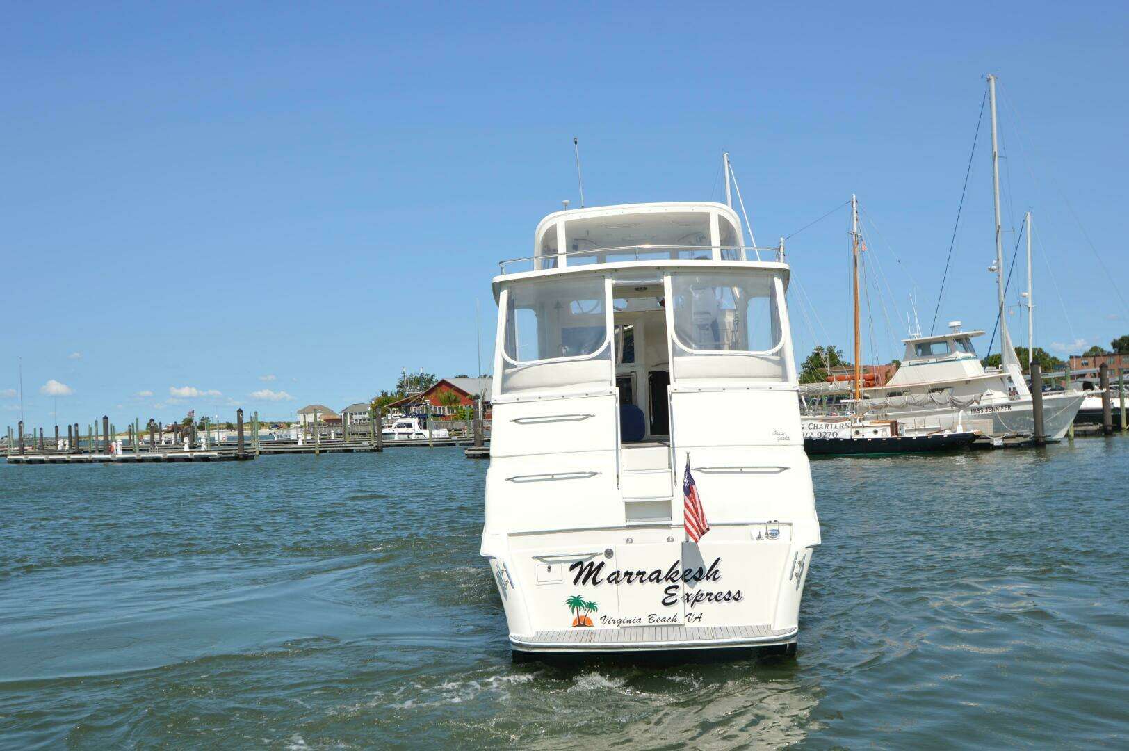 1995 Ocean 48 Cockpit Motor Yacht - Image 5