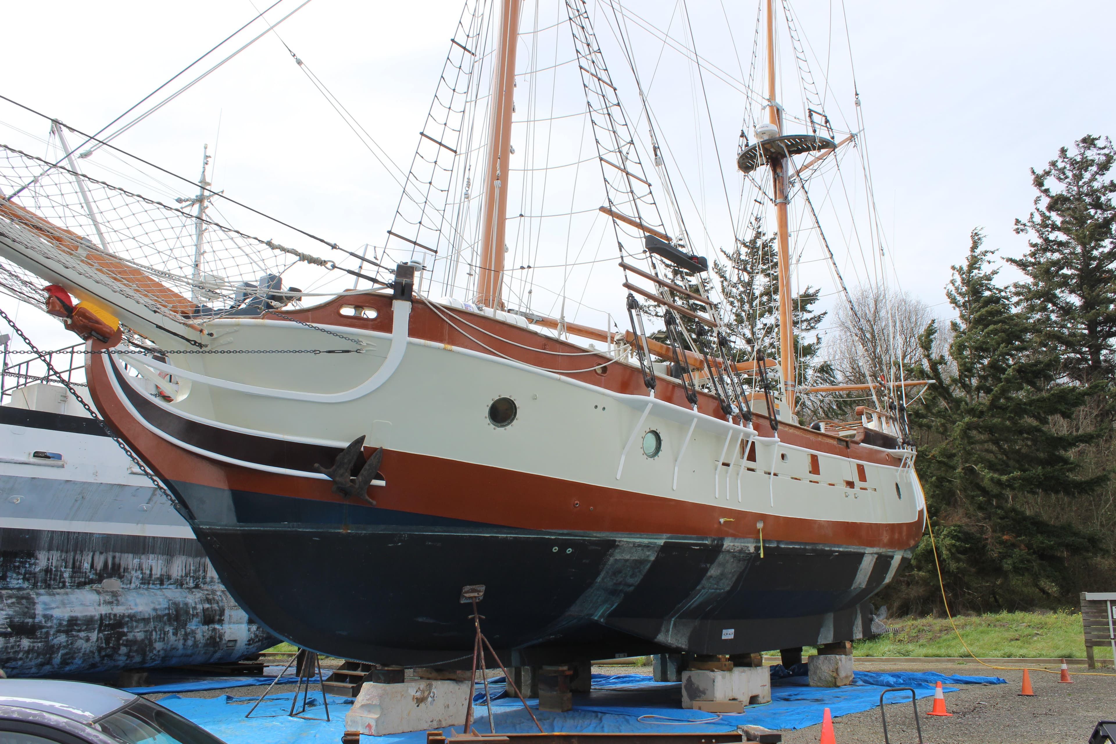 1988 Custom Lahaina Welding Co. Square Topsail Ketch Tallship - 139