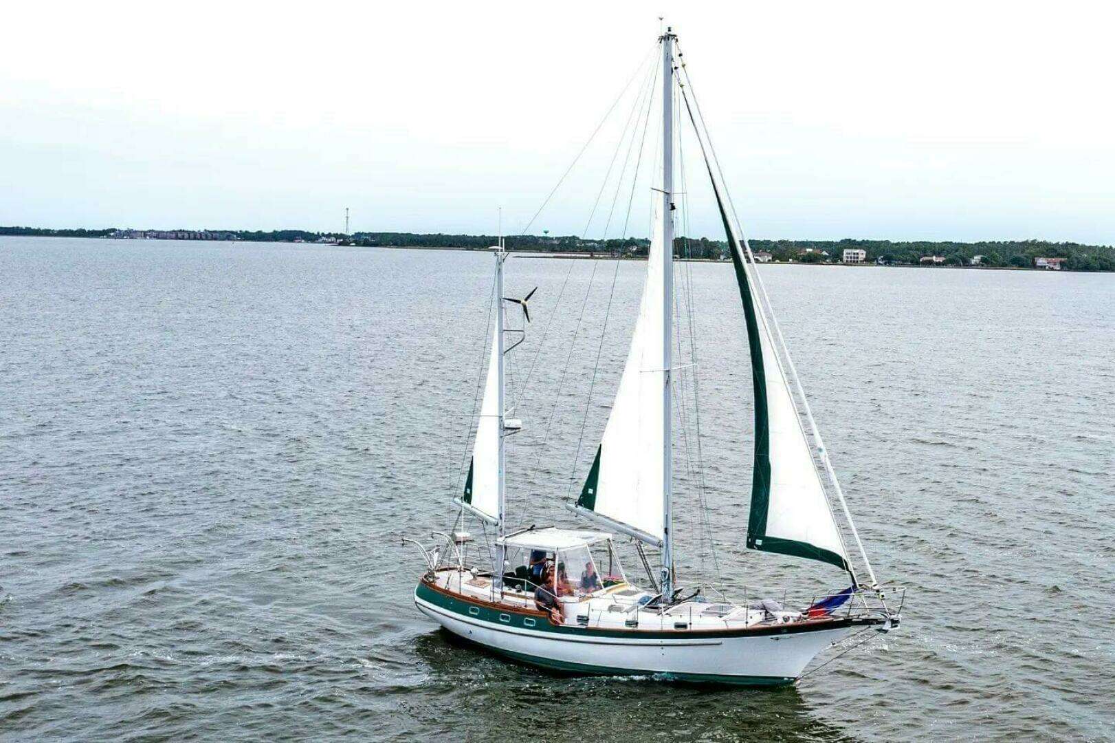 1983 Bluewater Yachts Vagabond 42 Center Cockpit - Image 3