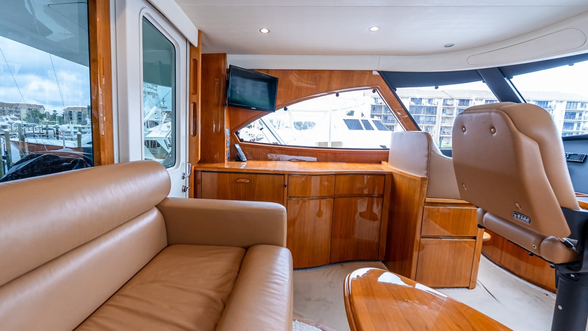 2017 Viking 62 Enclosed Bridge - Image 32