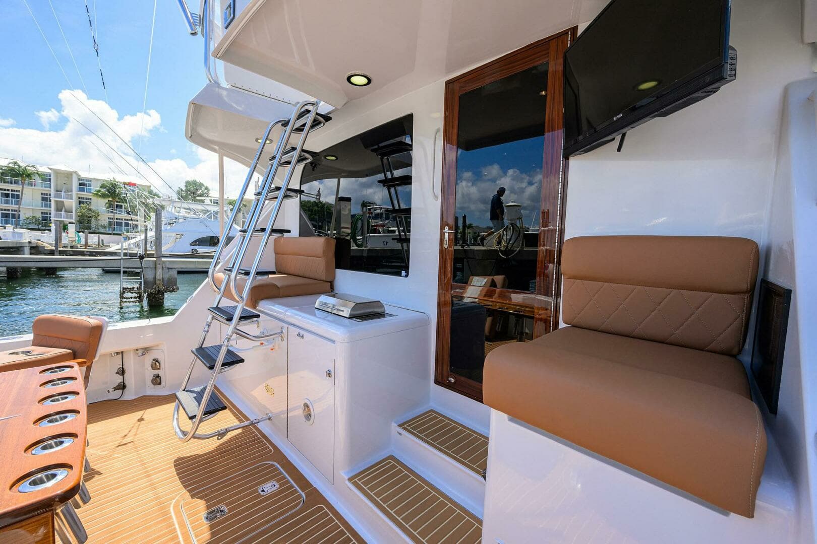 2001 Hatteras Convertible - Image 60