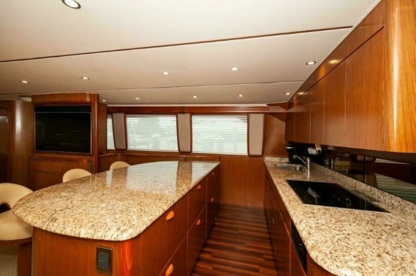 2012 Viking 76 Enclosed Sky Bridge - Image 10