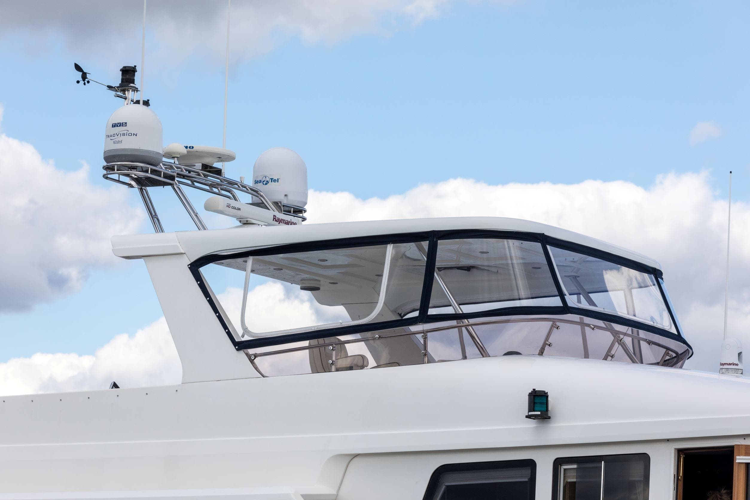 2006 Grand Banks 59 Aleutian RP yacht with advanced navigation equipment.