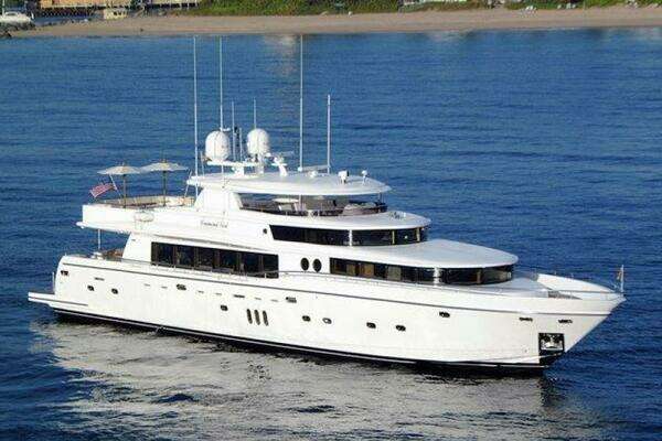 2027 Johnson 110' Flybridge w/On-Deck Master - Image 1