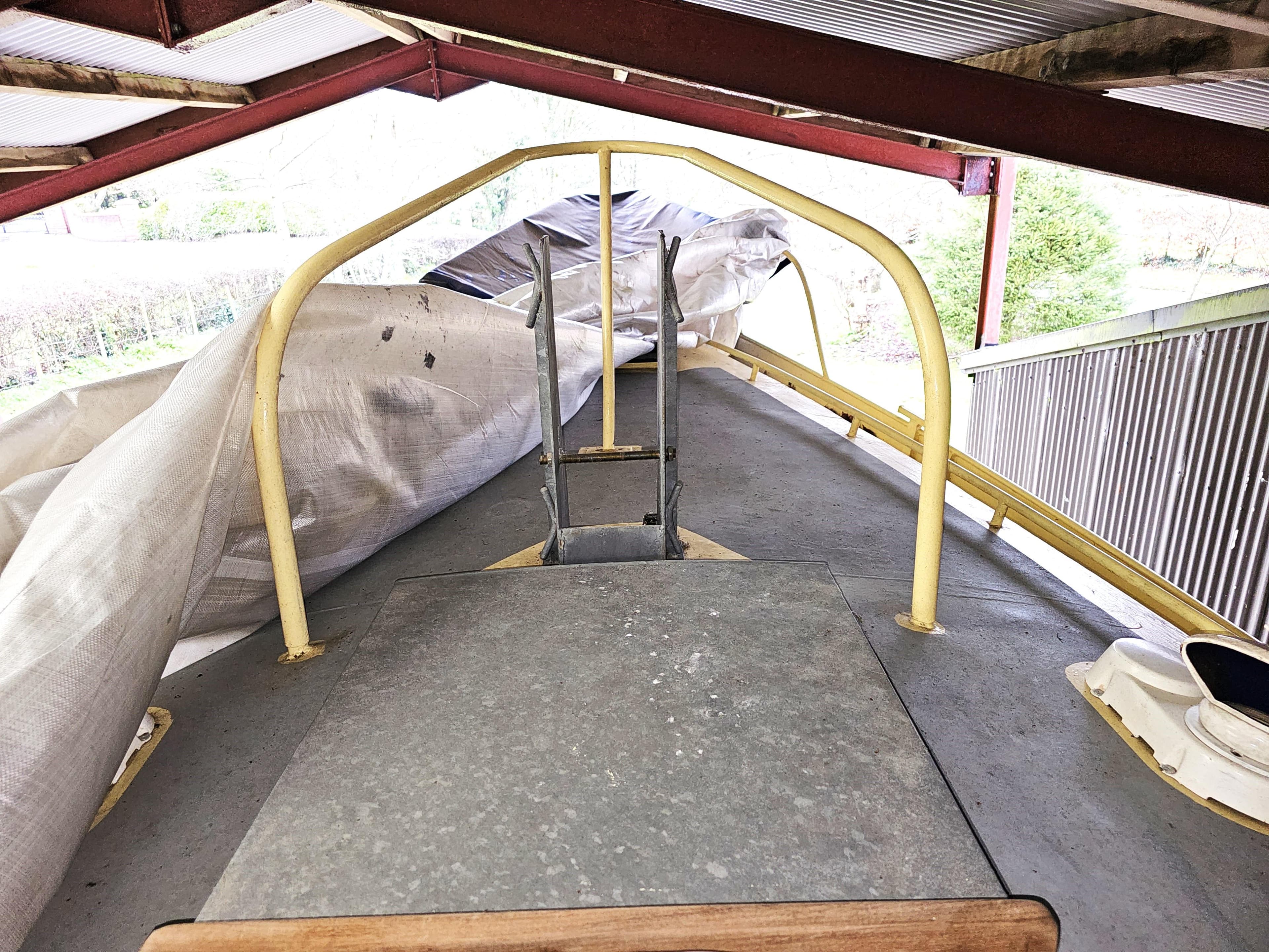 Ganley steel sloop for sale with BJ Marine