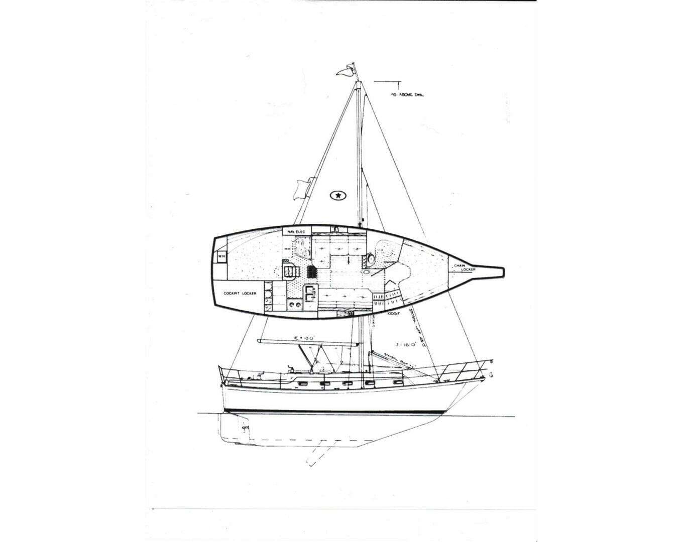 1990 Island Packet 32 - Image 34