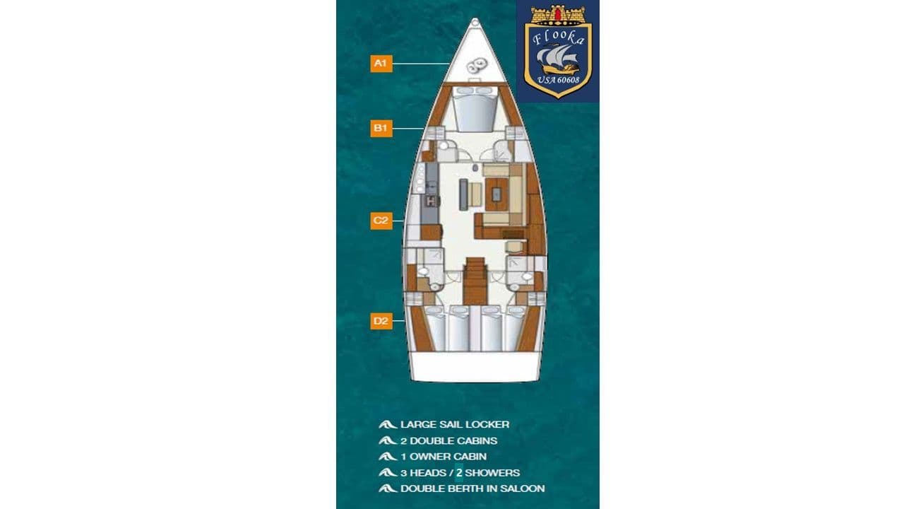 2015 Hanse 575 - 59