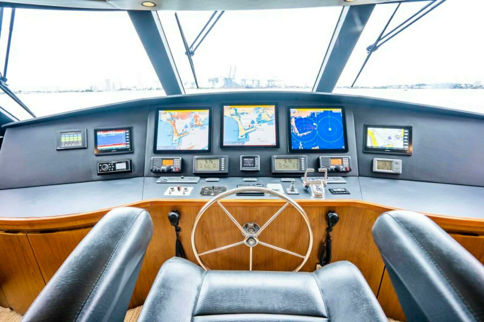 2011 Viking 70 Enclosed Bridge - Image 19