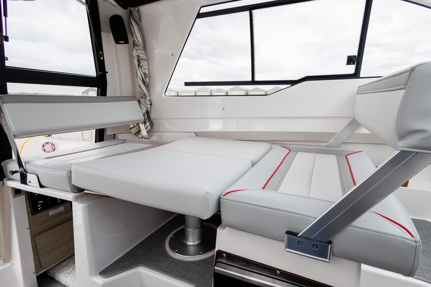 2025 Solara S-250 Coupe interior with modern seating and sleek design.