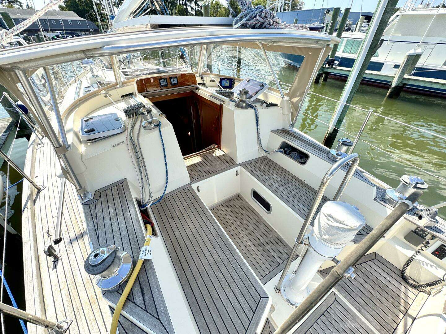 1999 Bowman 48 Aft Cockpit - Image 101