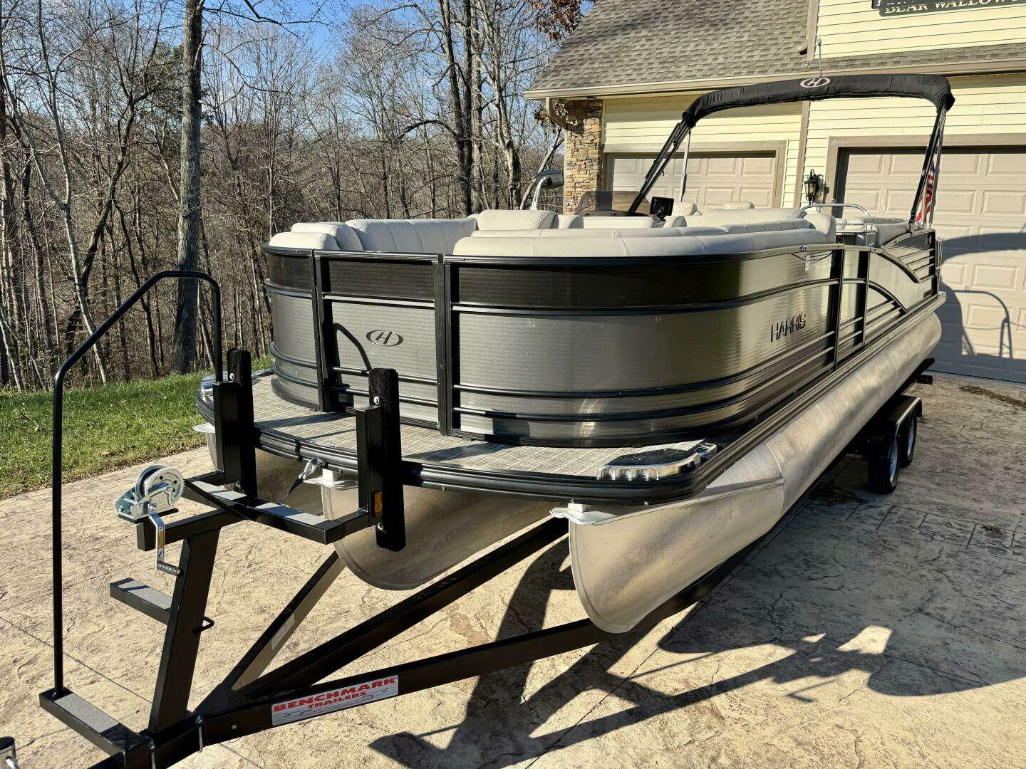 2016 Harris Grand Mariner 250 SLEC Tritoon - Image 16