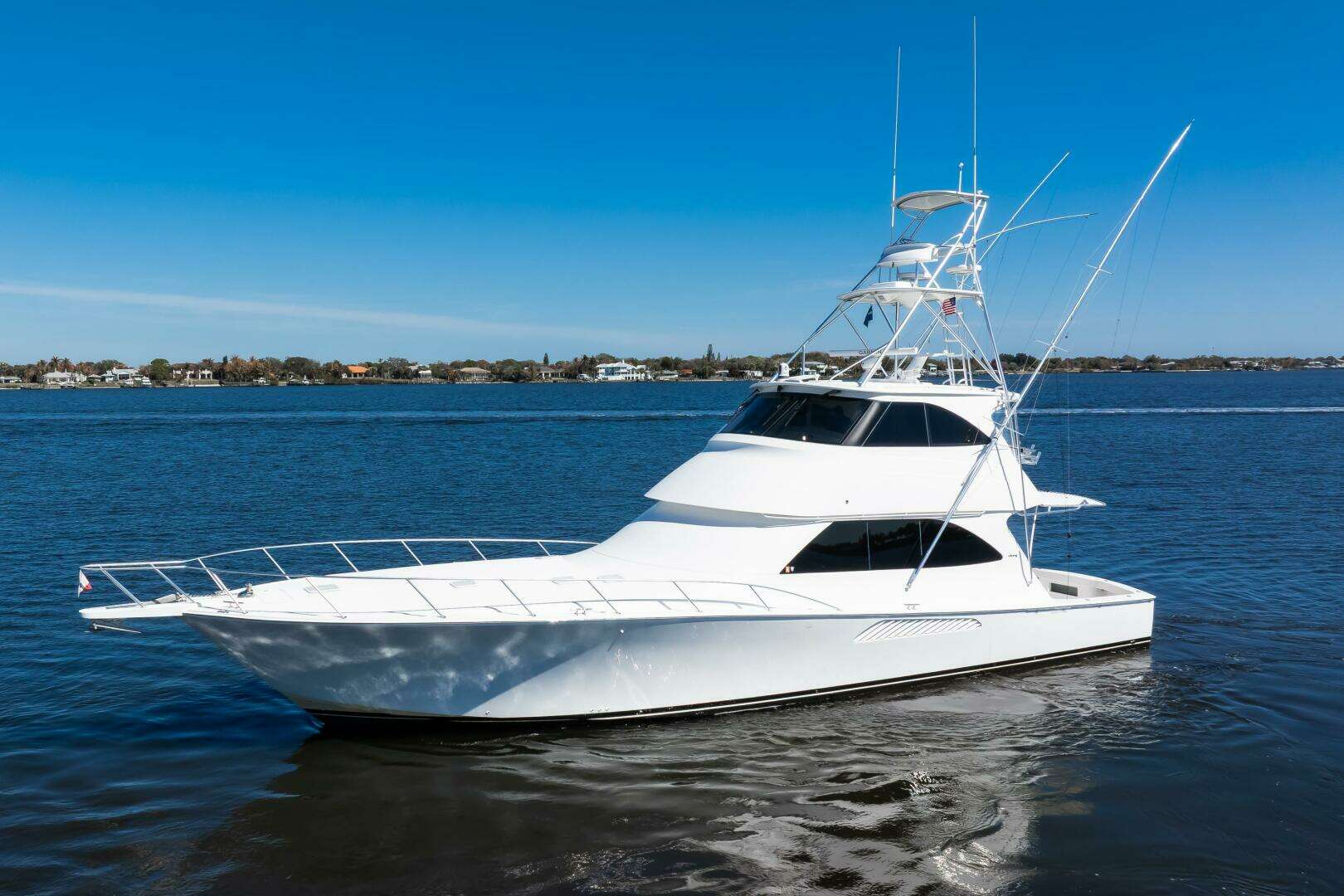 2009 Viking 64 Enclosed Bridge w/ Tower - Image 3