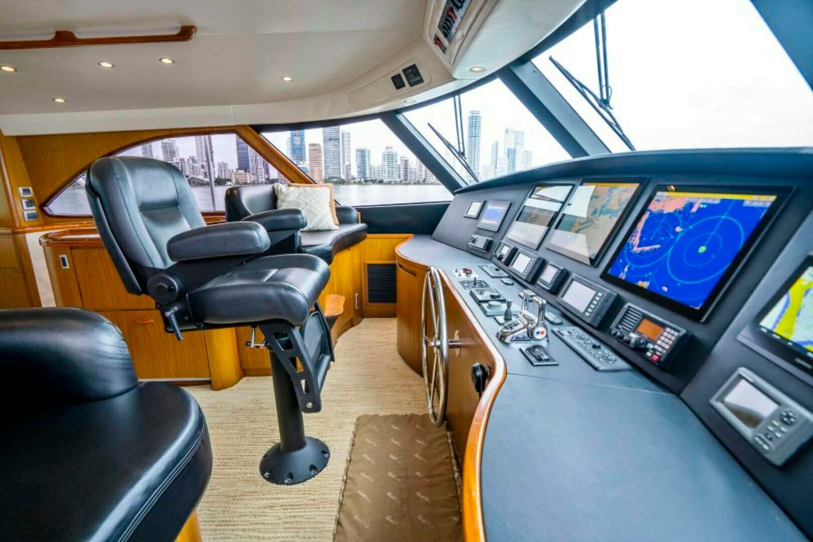 2011 Viking 70 Enclosed Bridge - Image 21