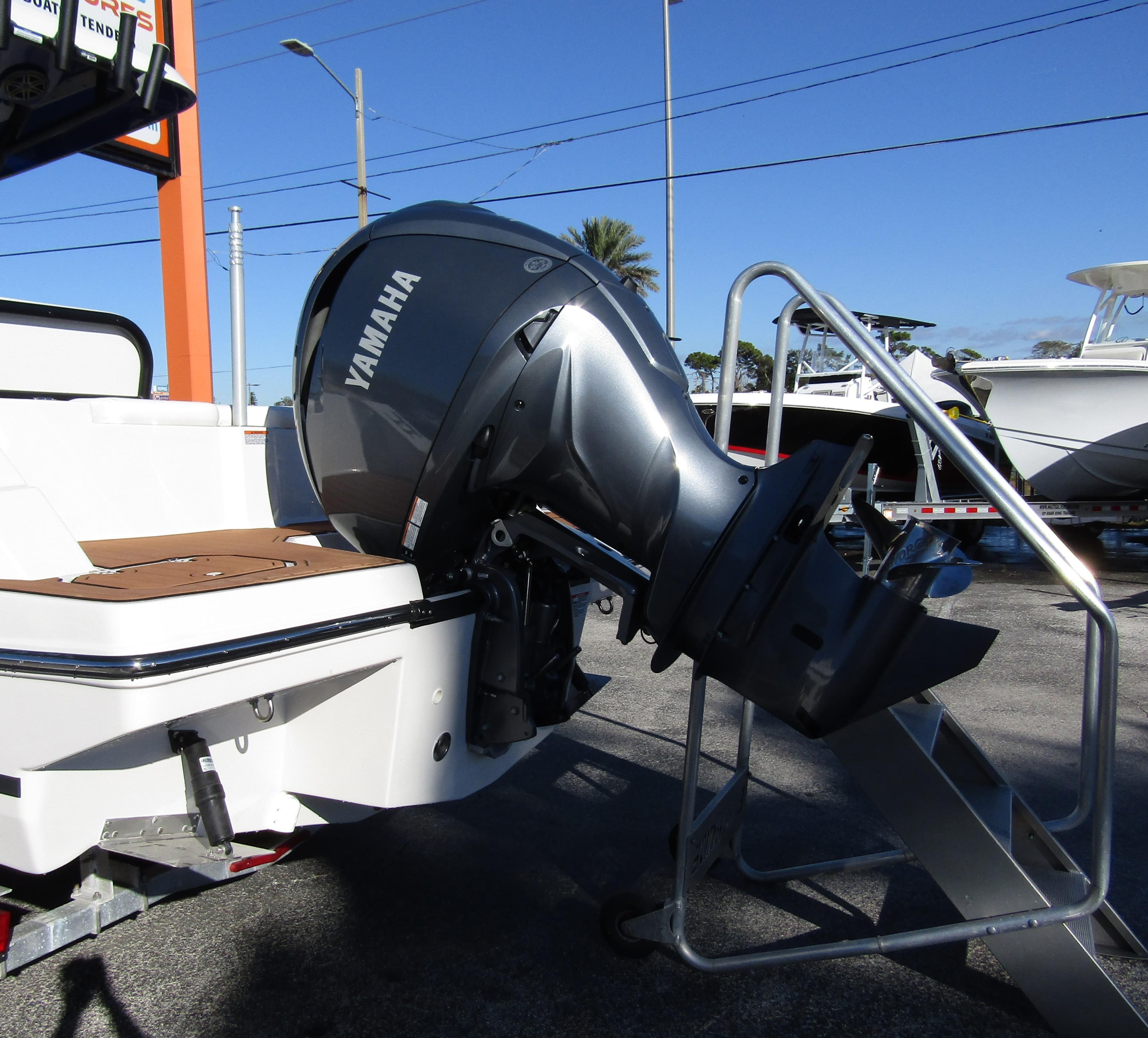 2024 Starcraft SVX 231 OB CC boat with Yamaha outboard motor.