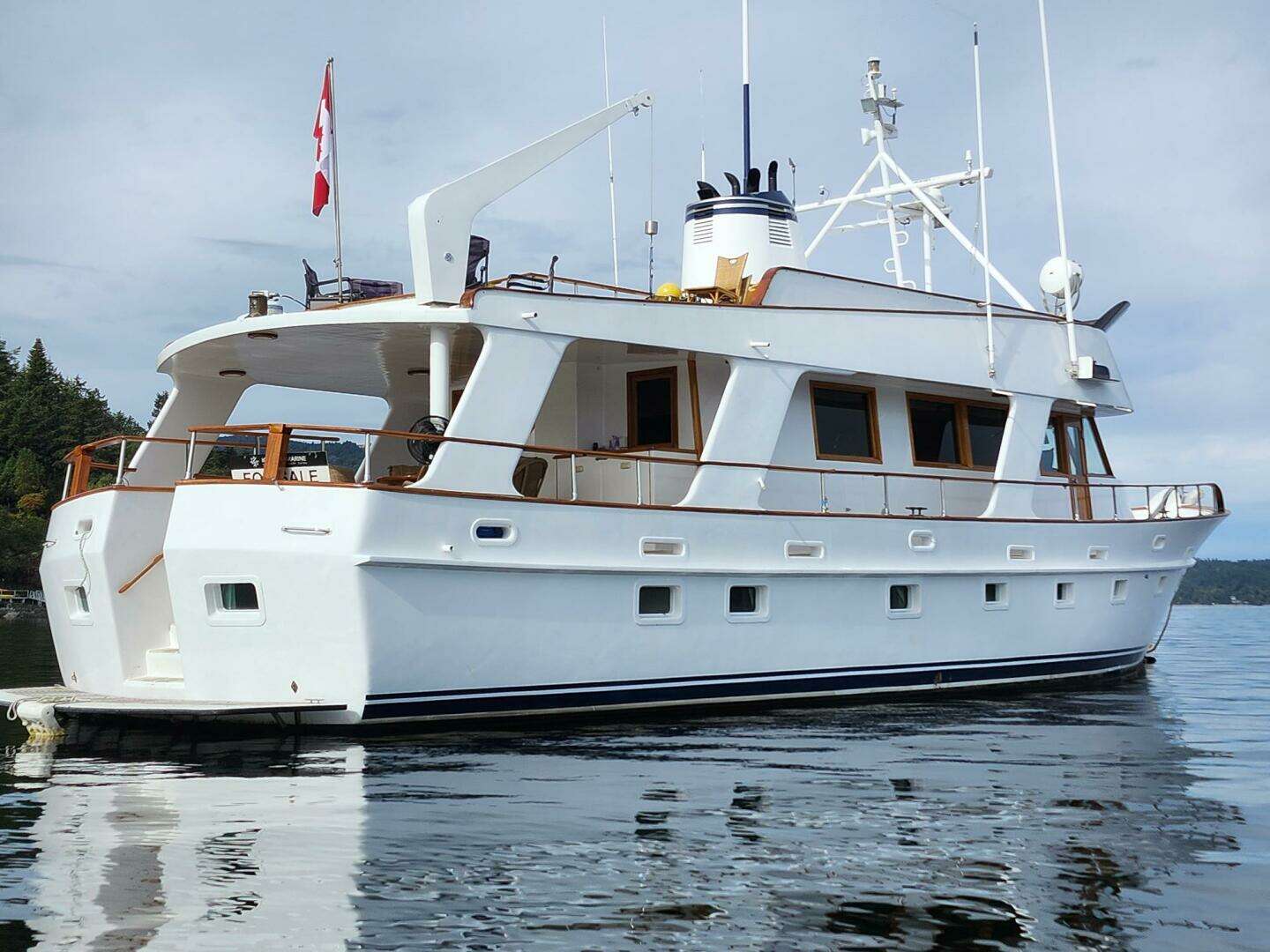 1967 Custom George Moore Custom 74' LR Trawler - Image 3