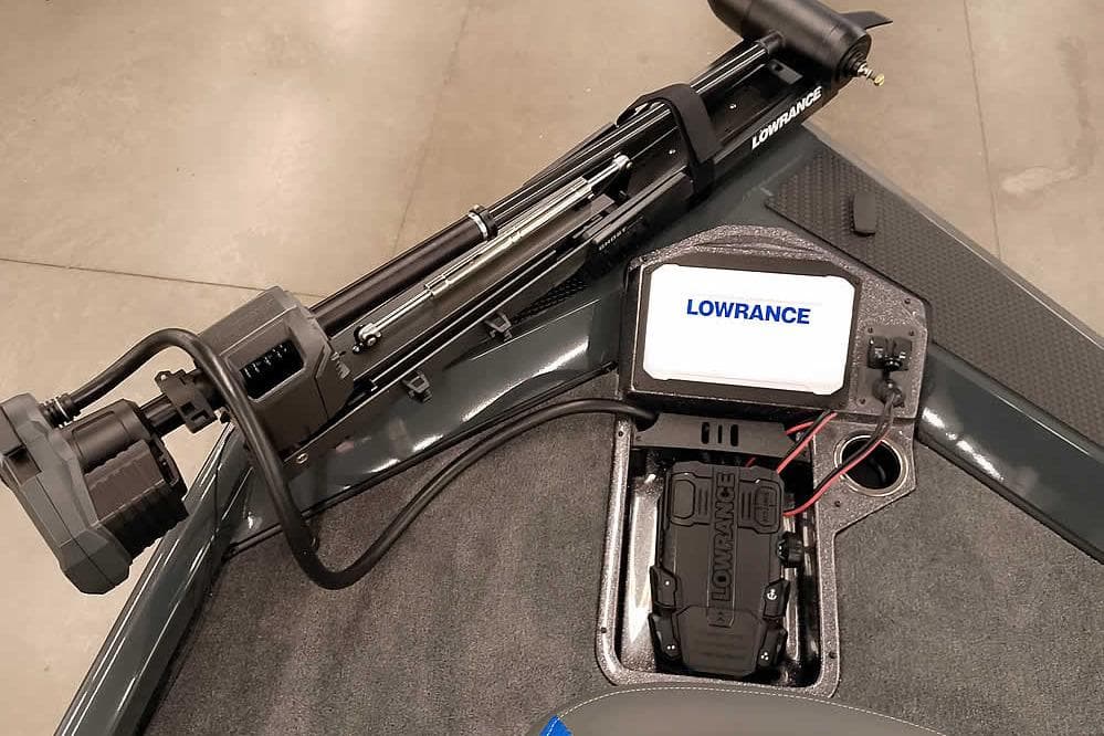 2026 Ranger RT198P Fishing Package with Lowrance electronics and trolling motor.