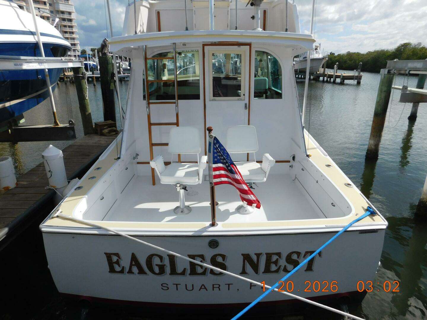 1982 Whiticar Flybridge Convertible - Image 69