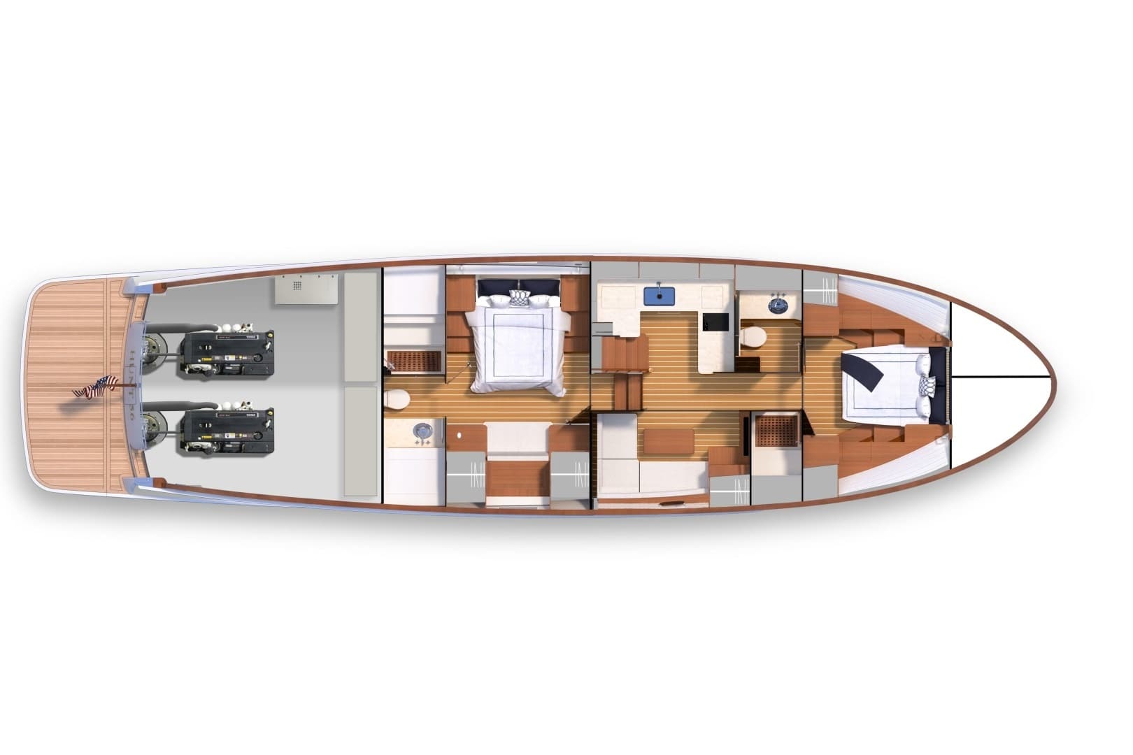 2027 Hunt Yachts 56 Express - Image 14