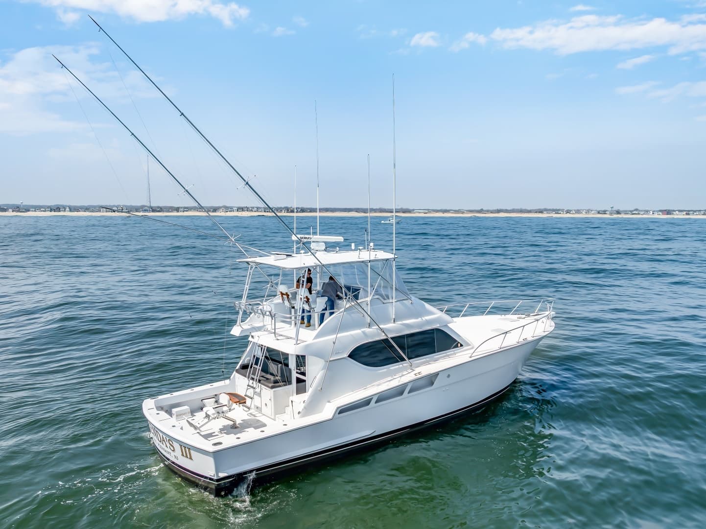 2001 Hatteras 55 Convertible - Image 9