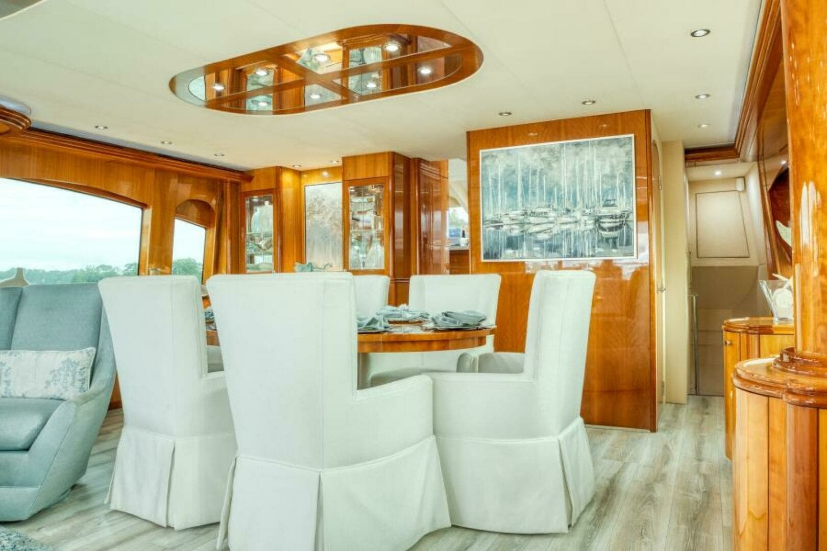 2007 Hatteras 80 Enclosed Bridge - Image 13