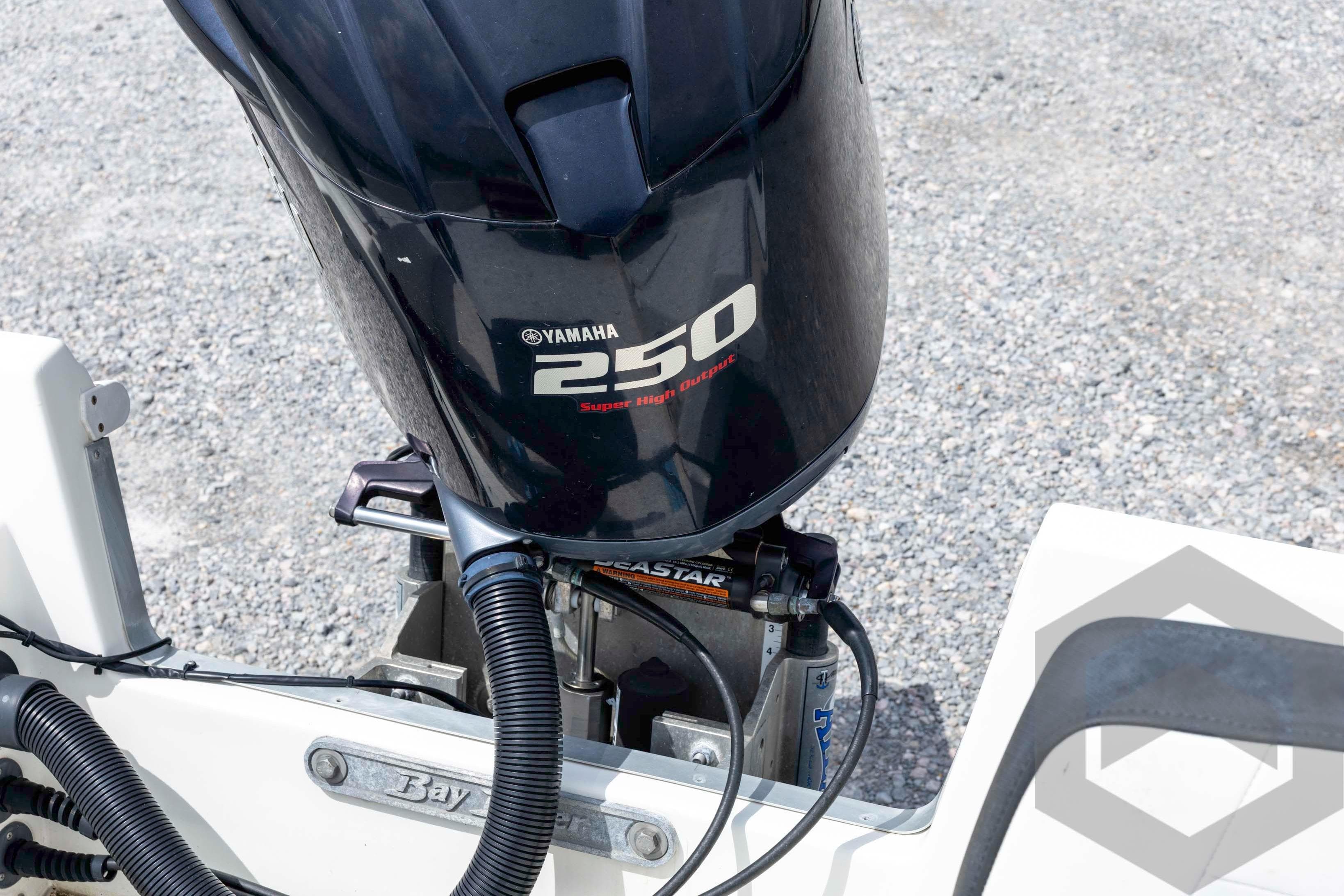 2018 Bay Rider 238 Bay boat with Yamaha 250 outboard motor.