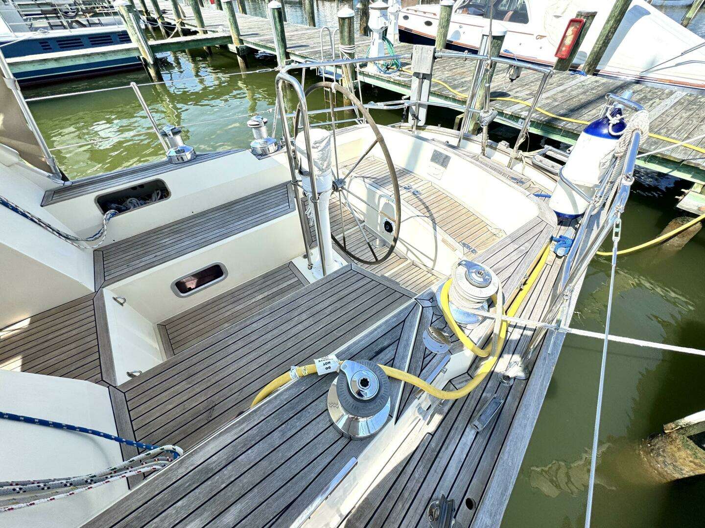 1999 Bowman 48 Aft Cockpit - Image 87