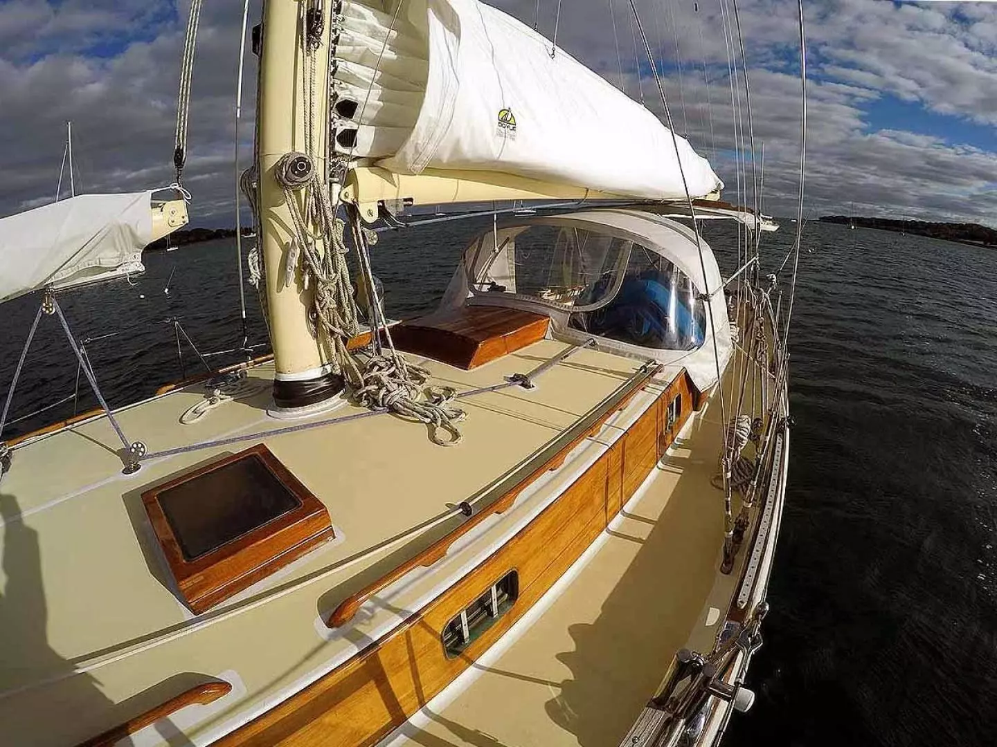 1986 Cherubini 48 Staysail Schooner - Image 21